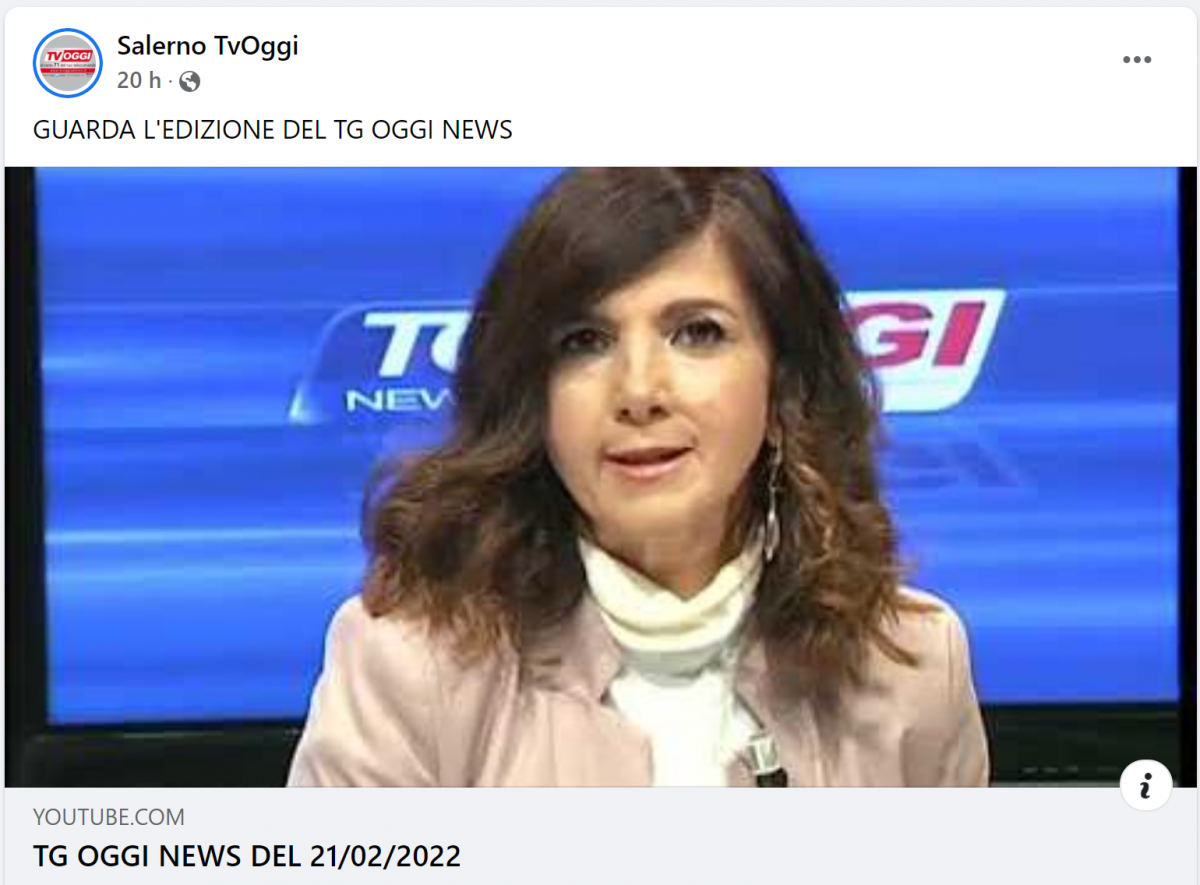 TG OGGI NEWS DEL 2102022